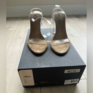 Yeezy Season 7, authentic clear PVC sandals. Size 37. Good condition